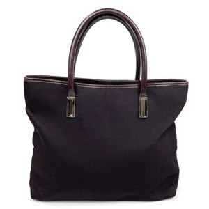 SALE GUCCI Handbag 002 2123 0457 Nylon Dark Brown Authentic Shoulder Bag